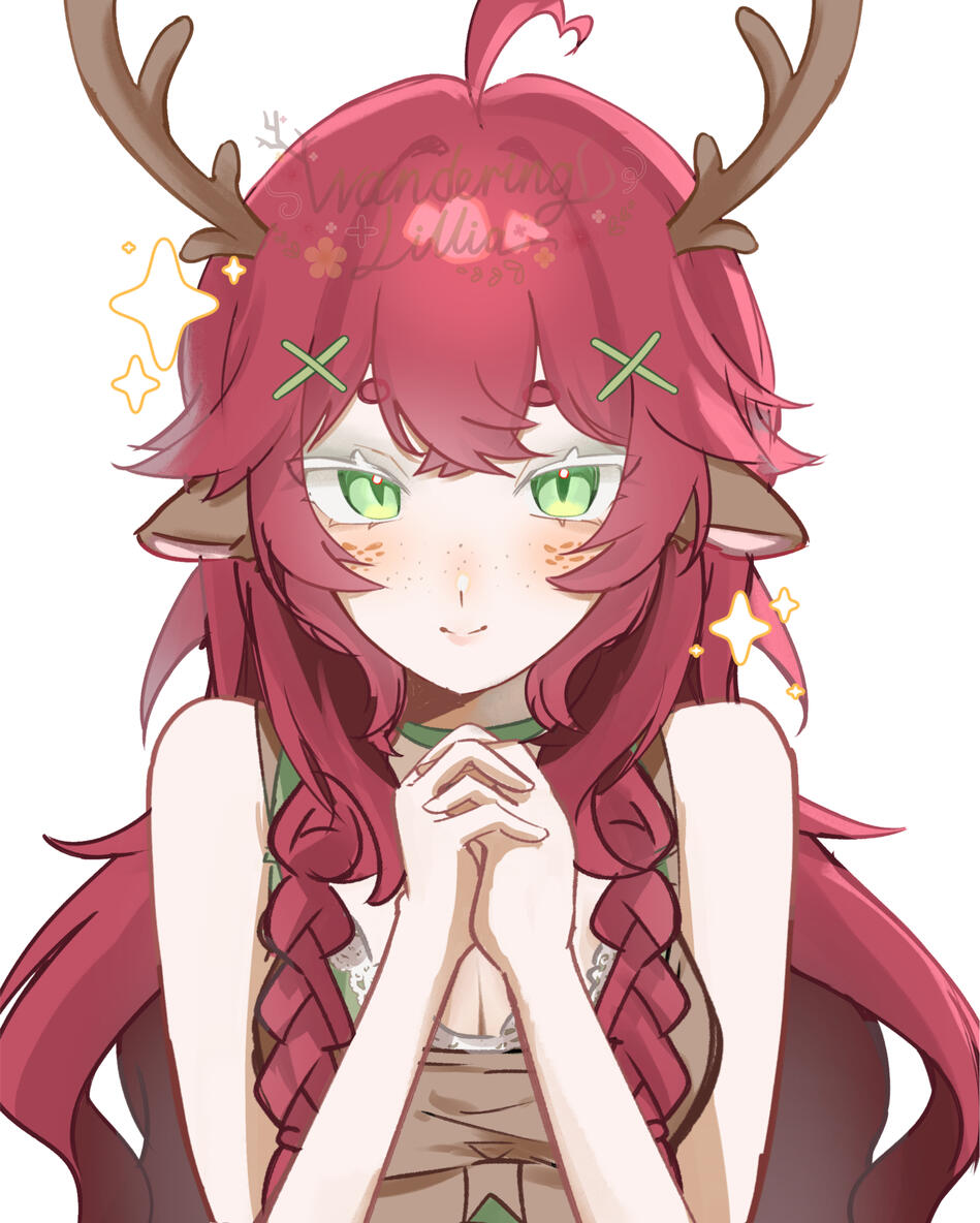 Skeb Bust Up Art: @Nitajo