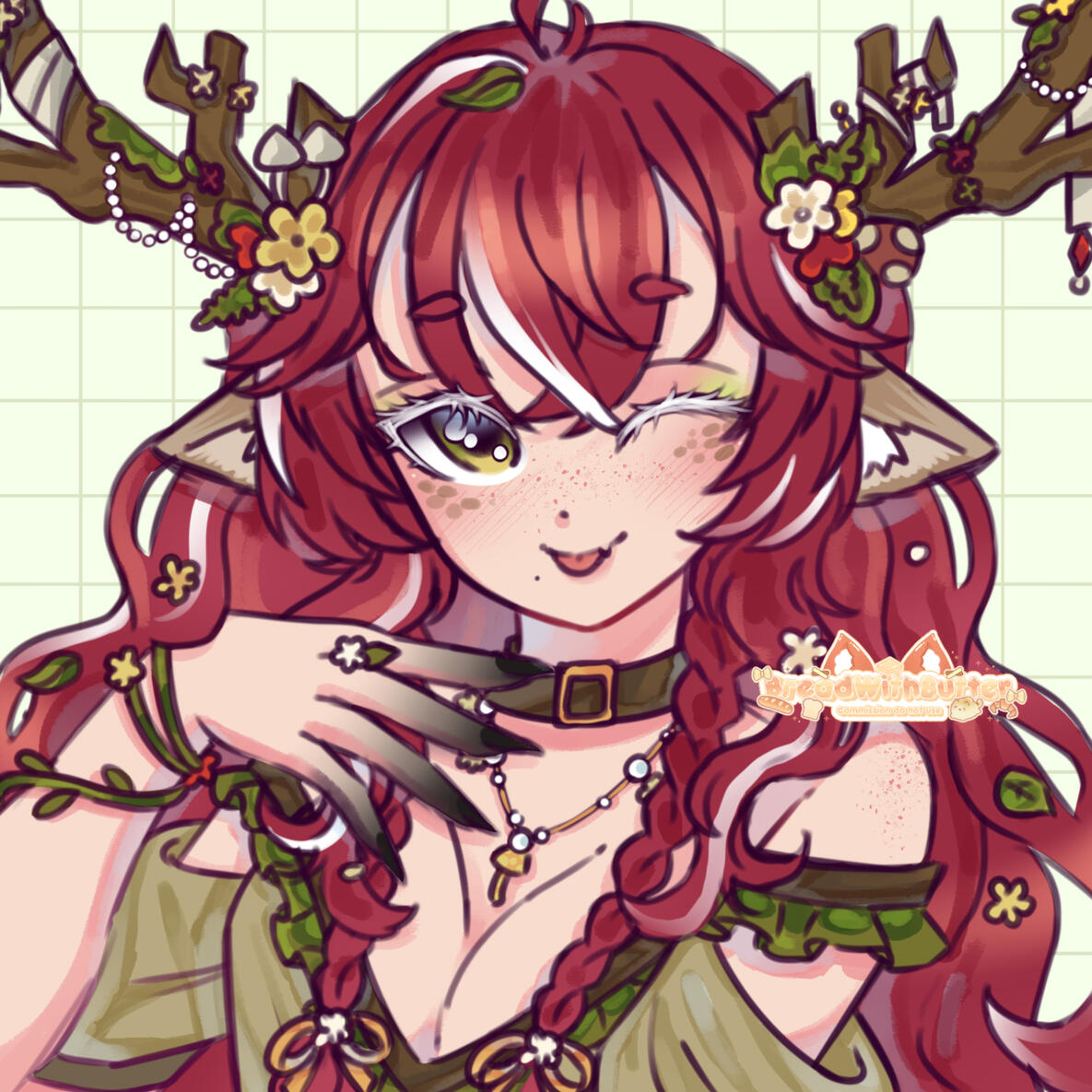 Skeb Deer Form: @Breadwithbutterexe