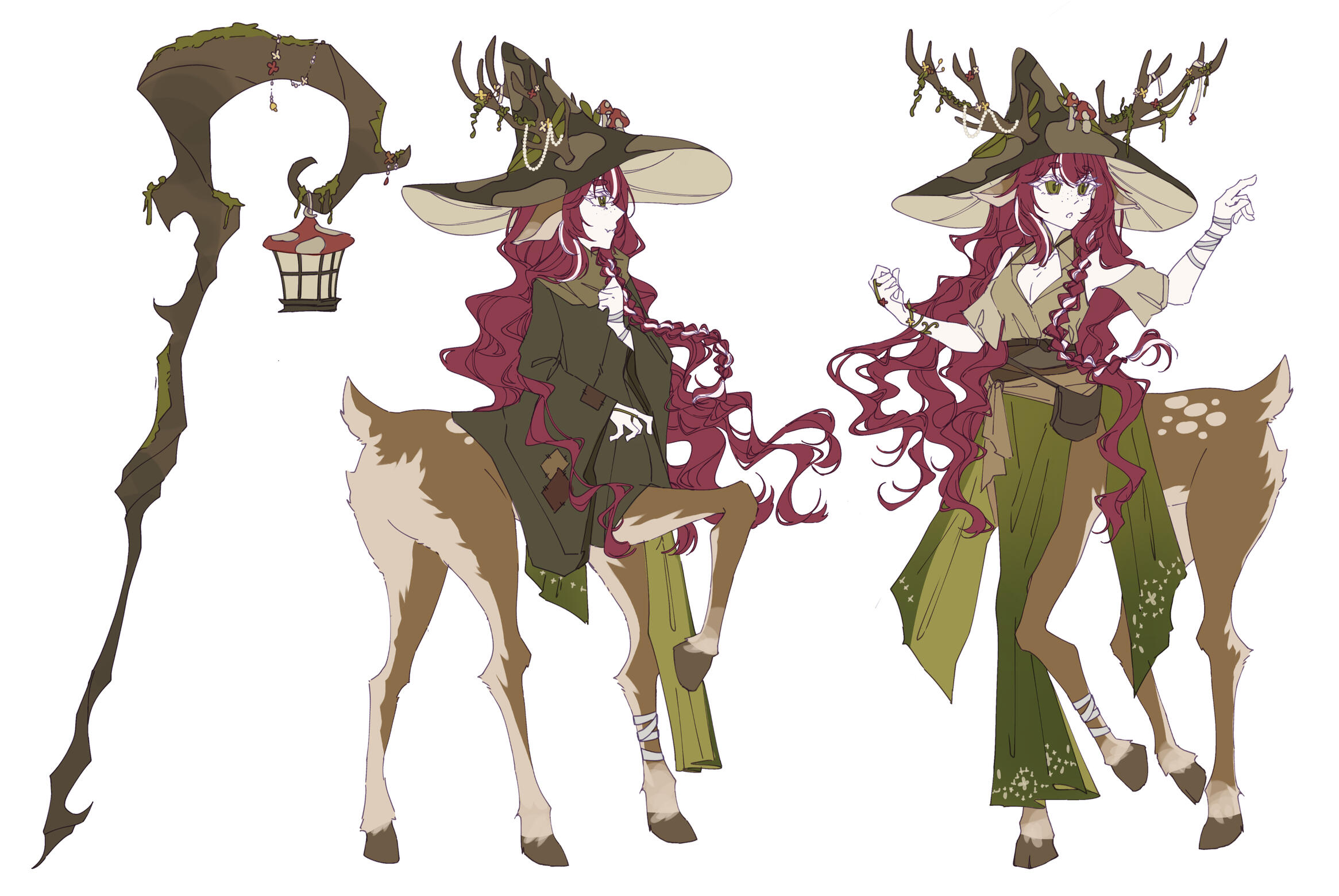 Deer Form Design: @Crekuree