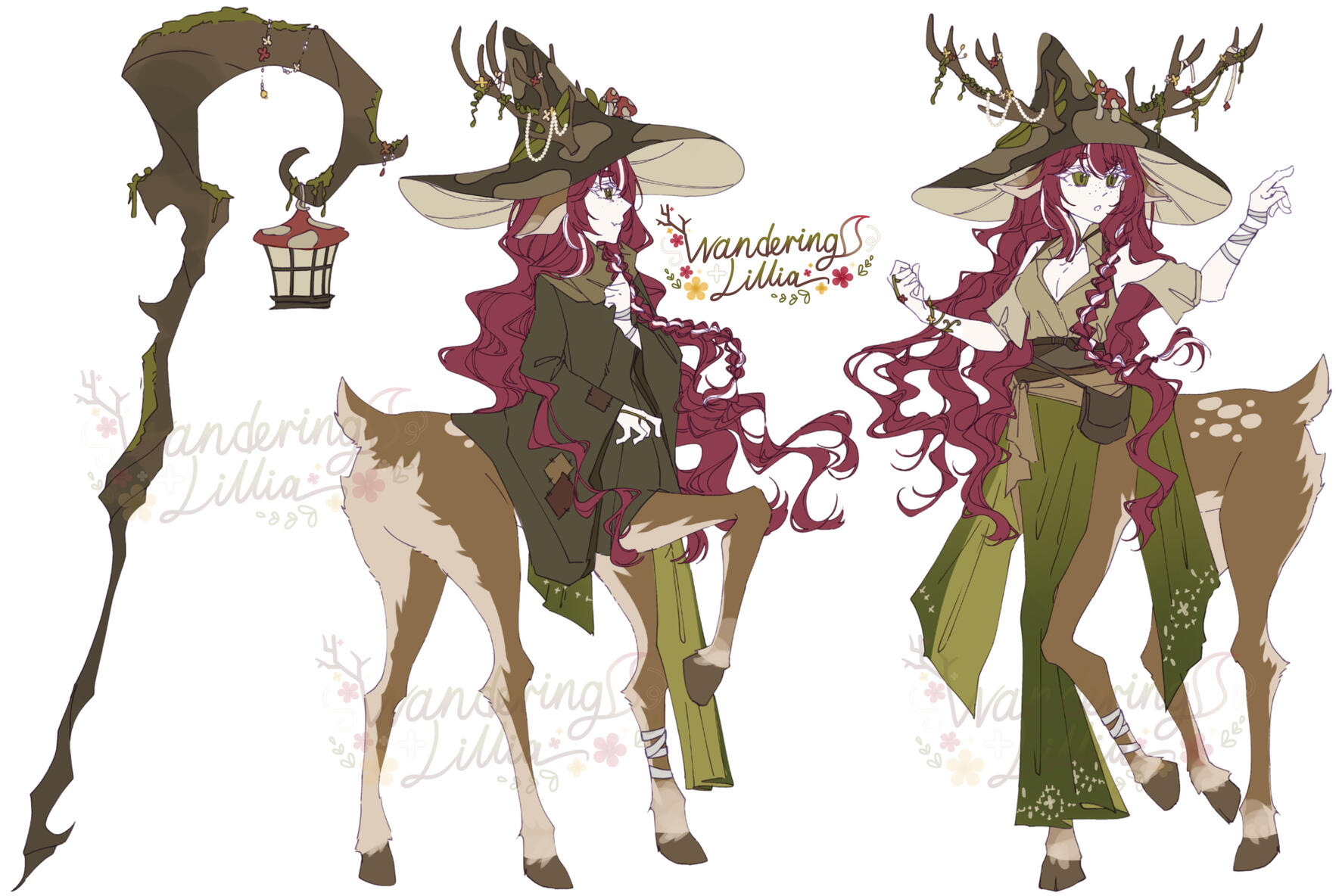 Deer Form Design: @Crekuree